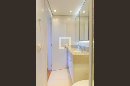 Banheiro da Suíte 2 de apartamento à venda com 3 quartos, 103m² em Marechal Rondon, Canoas