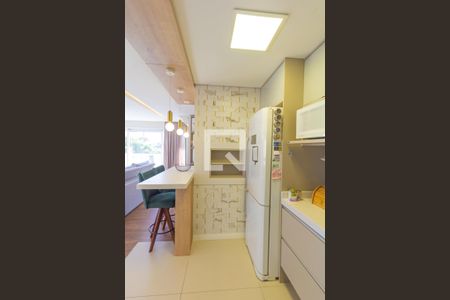 Cozinha de apartamento à venda com 3 quartos, 103m² em Marechal Rondon, Canoas