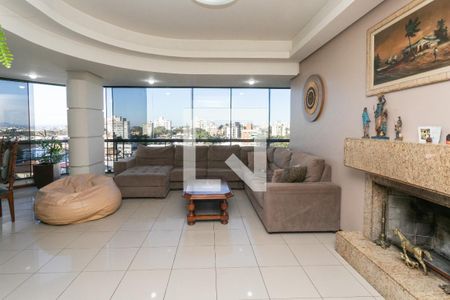 Sala de apartamento à venda com 3 quartos, 330m² em Jardim Lindóia, Porto Alegre