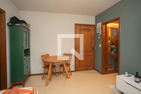 Sala de apartamento à venda com 1 quarto, 45m² em Petrópolis, Porto Alegre