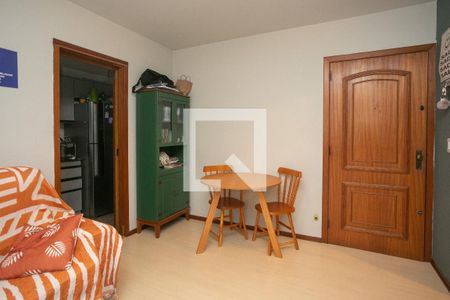 Sala de apartamento à venda com 1 quarto, 45m² em Petrópolis, Porto Alegre