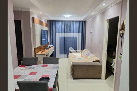 Sala  de apartamento para alugar com 3 quartos, 61m² em Itaim Paulista, Ferraz de Vasconcelos