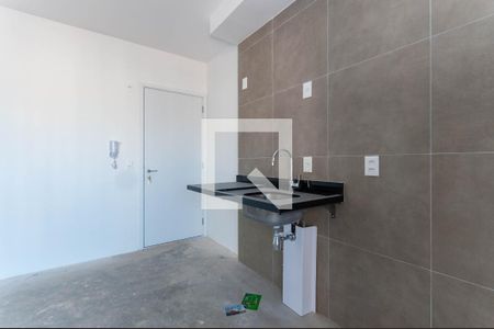 Sala/Cozinha de apartamento à venda com 1 quarto, 41m² em Jardim Vera Cruz, São Paulo