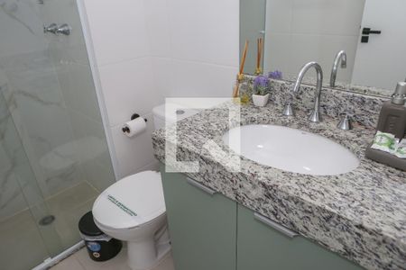 Banheiro de apartamento à venda com 1 quarto, 24m² em Perdizes, São Paulo