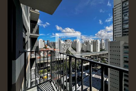 Sacada de apartamento para alugar com 1 quarto, 27m² em Campo Belo, São Paulo
