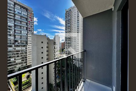 Sacada de apartamento para alugar com 1 quarto, 27m² em Campo Belo, São Paulo