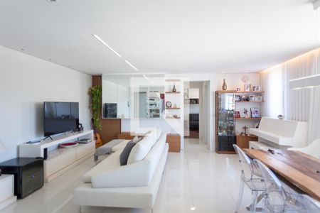 Sala de apartamento à venda com 2 quartos, 78m² em São Pedro, Belo Horizonte