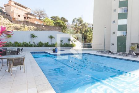 Área comum - Piscina de apartamento à venda com 2 quartos, 78m² em São Pedro, Belo Horizonte