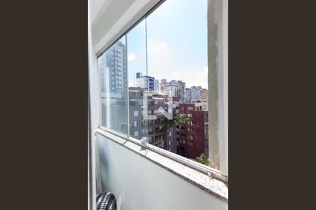 Varanda da Suíte de apartamento à venda com 2 quartos, 78m² em São Pedro, Belo Horizonte