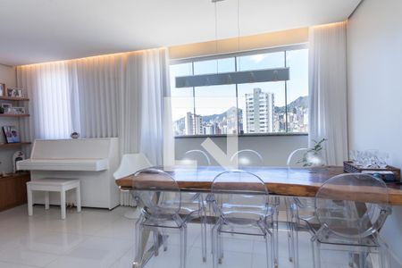Sala de apartamento à venda com 2 quartos, 78m² em São Pedro, Belo Horizonte