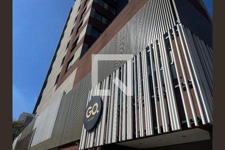 Fachada do Prédio de kitnet/studio para alugar com 1 quarto, 28m² em Pompeia, São Paulo
