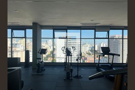 Área comum - Academia de kitnet/studio para alugar com 1 quarto, 28m² em Pompeia, São Paulo