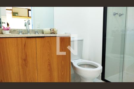 Banheiro de kitnet/studio à venda com 1 quarto, 28m² em Vila Matilde, São Paulo