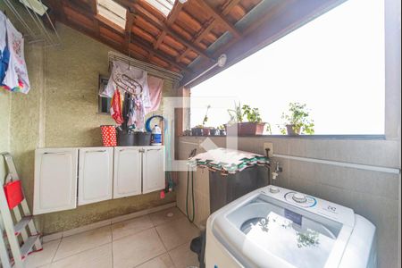 Área de Serviço de apartamento à venda com 2 quartos, 38m² em Vila Progresso, Santo André