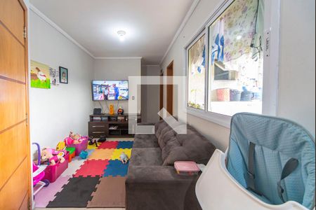 Sala de apartamento à venda com 2 quartos, 38m² em Vila Progresso, Santo André