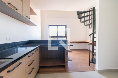 Sala/Cozinha de apartamento para alugar com 1 quarto, 36m² em Portão, Curitiba
