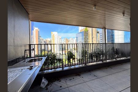 Varanda da Sala de apartamento à venda com 2 quartos, 79m² em Itaim Bibi, São Paulo