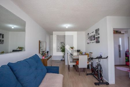 Sala de apartamento para alugar com 2 quartos, 53m² em Vila Sao Vicente, Diadema