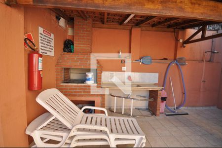 Área comum - Churrasqueira de apartamento para alugar com 1 quarto, 42m² em Vila Leonor, São Paulo