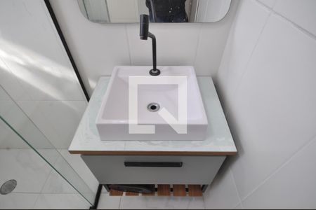 Banheiro Social de apartamento para alugar com 1 quarto, 42m² em Vila Leonor, São Paulo