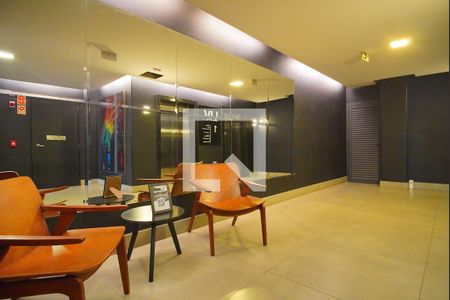 Hall de Entrada de kitnet/studio para alugar com 1 quarto, 28m² em Petrópolis, Porto Alegre