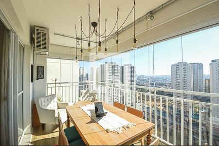 Varanda gourmet de apartamento à venda com 3 quartos, 123m² em Centro, São Bernardo do Campo
