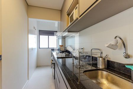 Cozinha de apartamento à venda com 2 quartos, 53m² em Cidade Monções, São Paulo