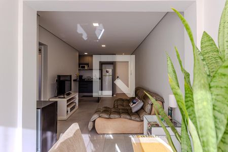Sala de apartamento à venda com 2 quartos, 53m² em Cidade Monções, São Paulo