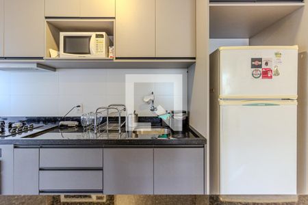 Cozinha de apartamento à venda com 2 quartos, 53m² em Cidade Monções, São Paulo