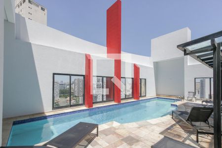 Área comum - Piscina de apartamento à venda com 2 quartos, 53m² em Cidade Monções, São Paulo