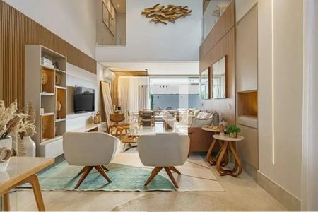 Sala de Estar de casa de condomínio à venda com 3 quartos, 242m² em Jardim Ermida I, Jundiaí