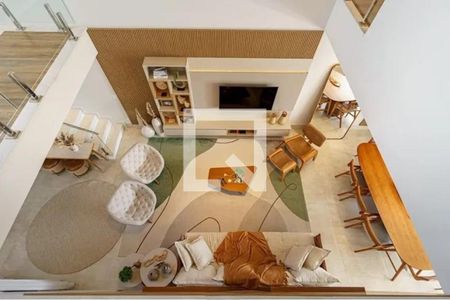 Sala de Estar de casa de condomínio à venda com 3 quartos, 242m² em Jardim Ermida I, Jundiaí