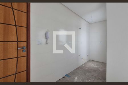 Cozinha de apartamento à venda com 2 quartos, 41m² em Vila Pires, Santo André