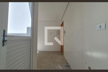Cozinha de apartamento à venda com 2 quartos, 41m² em Vila Pires, Santo André