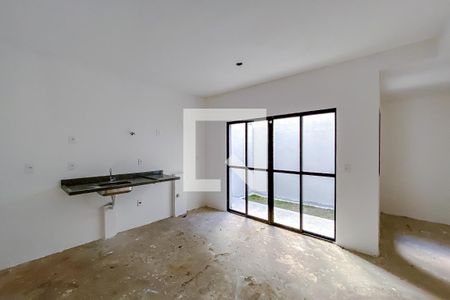 Sala/Cozinha de kitnet/studio à venda com 1 quarto, 38m² em Quarta Parada, São Paulo