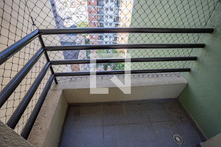 Varanda da sala de apartamento para alugar com 2 quartos, 54m² em Jardim Diadema, Diadema