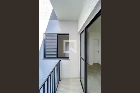 Varanda da Sala de kitnet/studio à venda com 1 quarto, 41m² em Quarta Parada, São Paulo