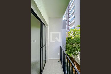 Varanda da Sala de kitnet/studio à venda com 1 quarto, 44m² em Quarta Parada, São Paulo
