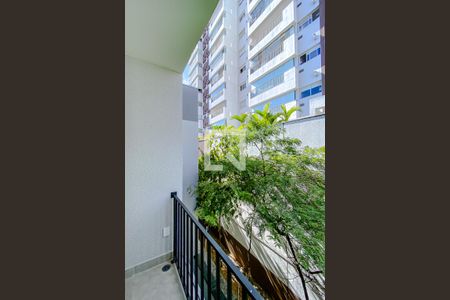 Varanda da Sala de kitnet/studio à venda com 1 quarto, 44m² em Quarta Parada, São Paulo