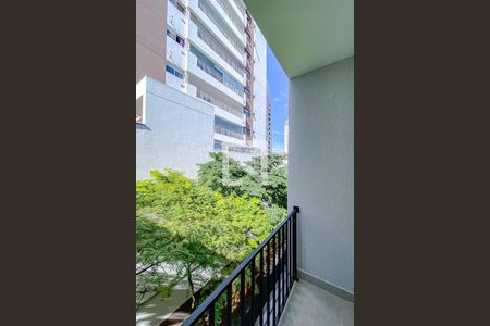 Varanda da Sala de kitnet/studio à venda com 1 quarto, 44m² em Quarta Parada, São Paulo