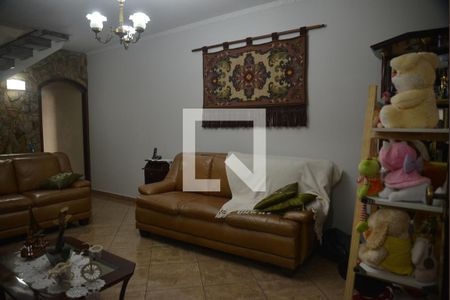 Sala de casa à venda com 3 quartos, 216m² em Parque Novo Oratório, Santo André