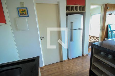 Cozinha de apartamento à venda com 1 quarto, 32m² em Brás, São Paulo