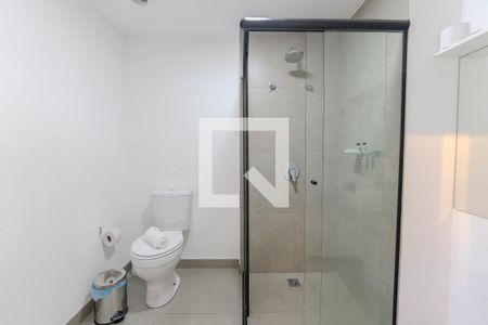 Banheiro de kitnet/studio à venda com 1 quarto, 25m² em Bela Vista, São Paulo