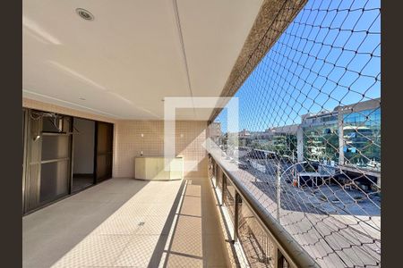 Varanda de apartamento à venda com 3 quartos, 117m² em Recreio dos Bandeirantes, Rio de Janeiro