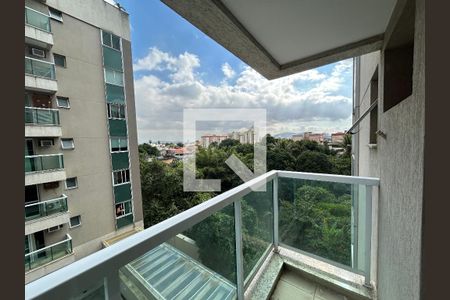Varanda da Suíte de apartamento para alugar com 3 quartos, 72m² em Campinho, Rio de Janeiro