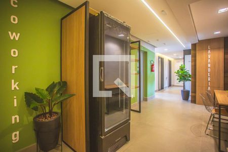Área comum de kitnet/studio à venda com 1 quarto, 21m² em Vila Clementino, São Paulo