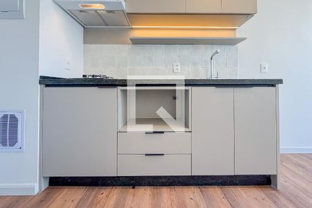 Cozinha de apartamento à venda com 1 quarto, 33m² em Vila São José, São Paulo