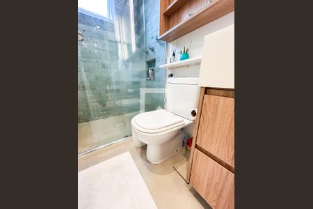 Banheiro da Suíte de apartamento à venda com 2 quartos, 84m² em Santo Amaro, São Paulo