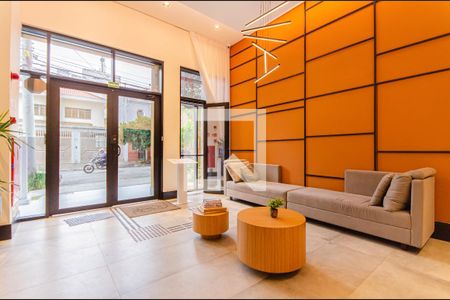 Área comum - Hall Social de kitnet/studio à venda com 1 quarto, 36m² em Vila Mariana, São Paulo