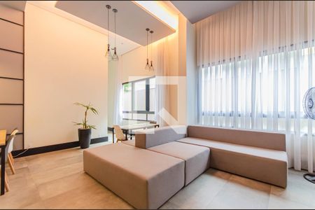 Área comum - Salão de festas de kitnet/studio à venda com 1 quarto, 36m² em Vila Mariana, São Paulo